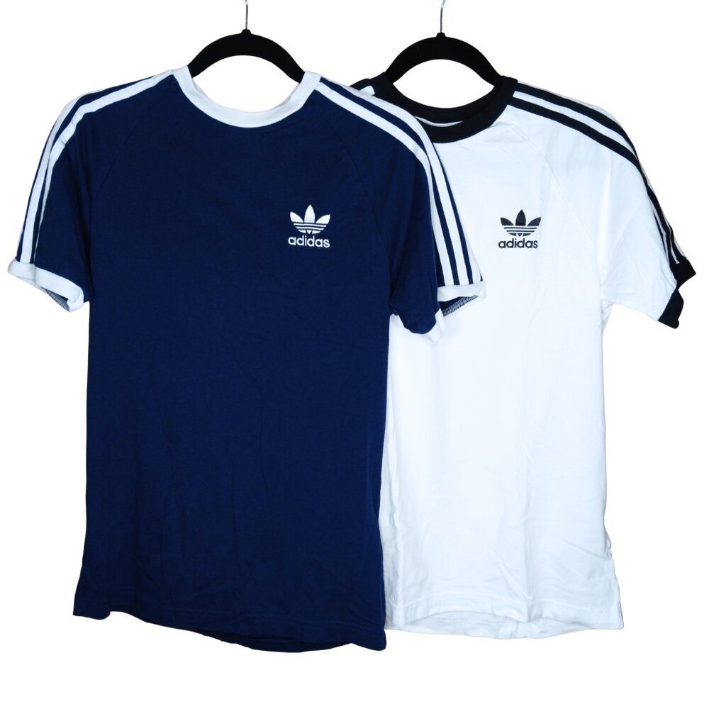 Adidas Adicolor Classics 3-Stripes Tee Navy Black White